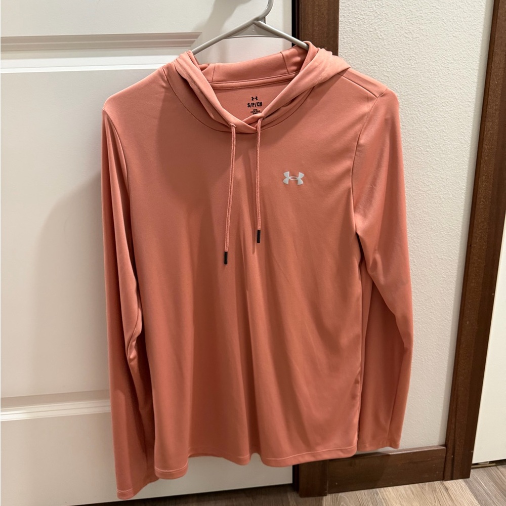 Under Armour Coral Pink Pullover Hoodie